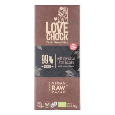 Lovechock Extreme Dark 99% Cacao