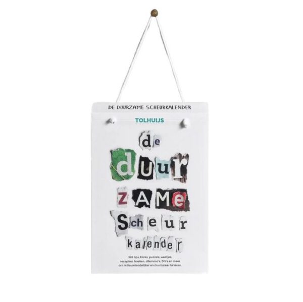 duurzame scheurkalender