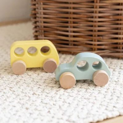 Houten auto