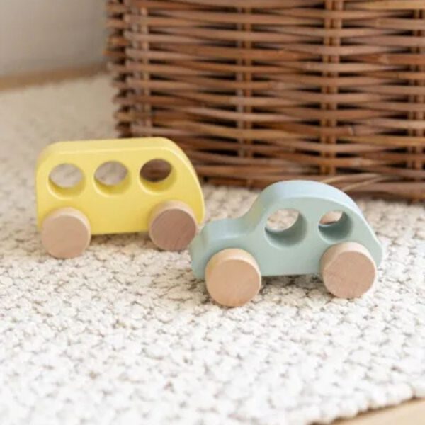 Houten auto