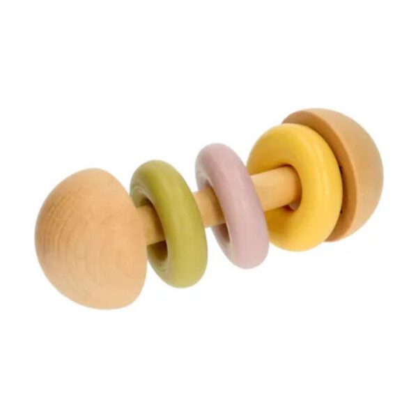 Rammelaar staaf met ringen
